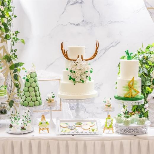 森林系婚礼甜品台 商品图0