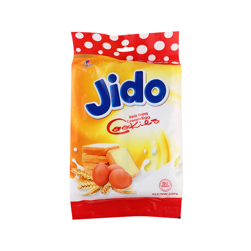 越南 jido京都牌鸡蛋面包干JPY带授权招加盟代理