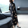 ZY-YD982秋冬新款高贵针织连衣裙 XCX 商品缩略图4