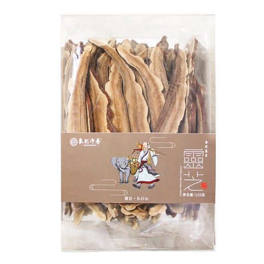 【象记狂欢】灵芝切片125克|精选长白山灵芝｜纯净道地｜煲汤｜煮茶好选择 商品图3
