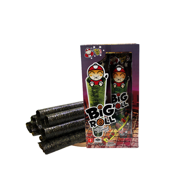 泰国 小老板 老板仔烧烤风味香脆紫菜(盒装)27g 12盒 24盒装 超值量贩装 全家都爱健康美味 泰国精选 泰美味 网红直播小红书种草JPY带授权招加盟代理