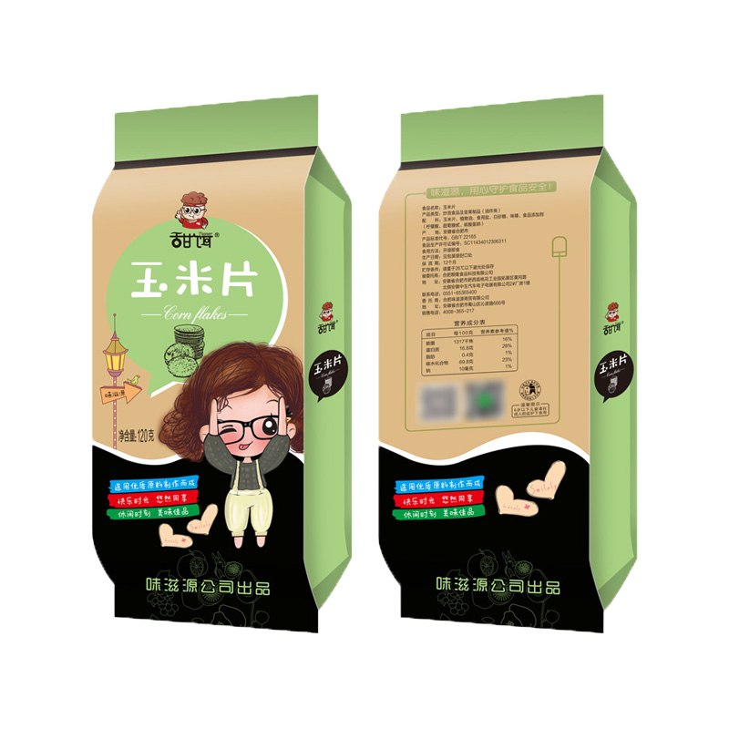味滋源 玉米片 120g/袋 包邮JPY带授权招加盟代理