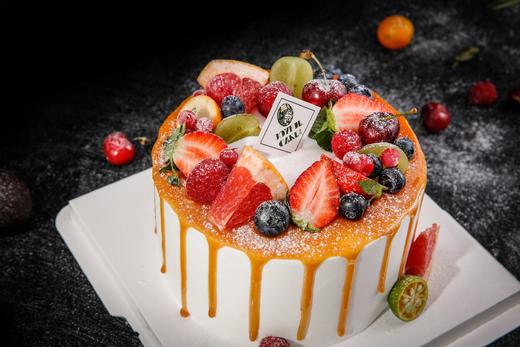 焦糖浆果芝士水果蛋糕 商品图1