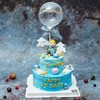 蓝色小王子生日蛋糕---可以做单层 商品缩略图0