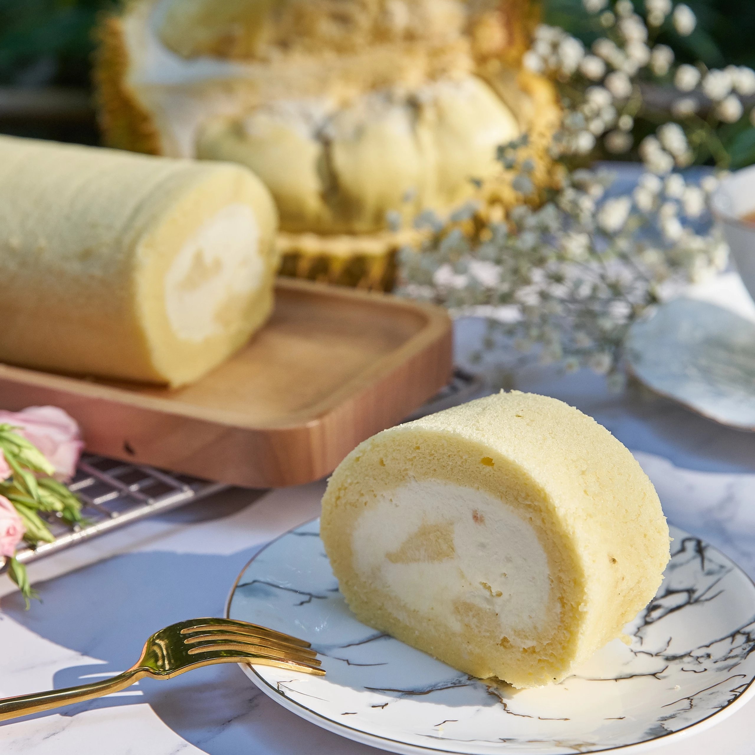 原味蛋糕榴莲卷（需要提前1天下单满138元限定区域包送）