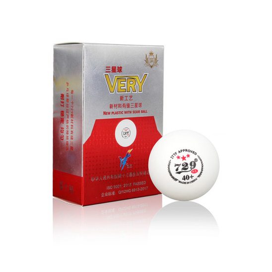 友谊729Very 3星40+全运会有缝球3星乒乓球6个