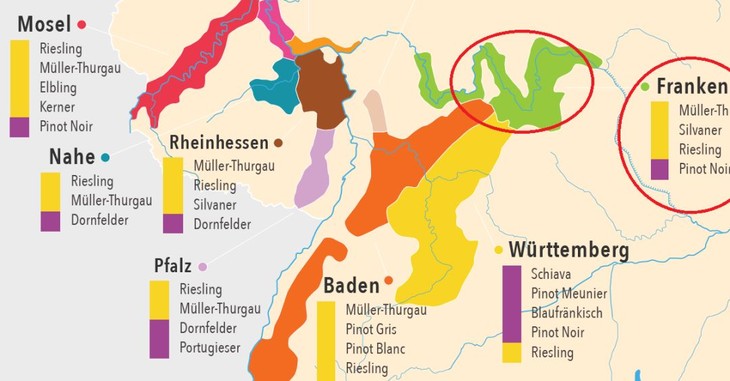 德国葡萄酒地图黑皮诺喝的是细腻,这也是我们强烈建议客户在喝黑皮诺