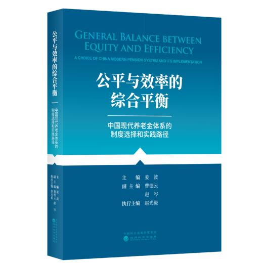 公平与效率的综合平衡--中国养老金体系的制度选择和实践路径 商品图0