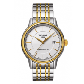 天梭Tissot卡森系列T085.407.22.011.00钢带80机芯机械男表