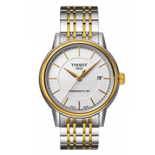 天梭Tissot卡森系列T085.407.22.011.00钢带80机芯机械男表 商品图0