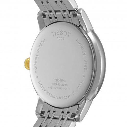天梭Tissot卡森系列T085.410.22.011.00钢带石英男表 商品图2