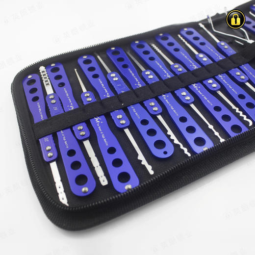 〖9038〗黑包蓝色30支勾 商品图3