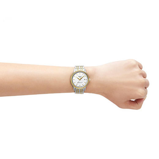 天梭Tissot卡森系列T085.407.22.011.00钢带80机芯机械男表 商品图3