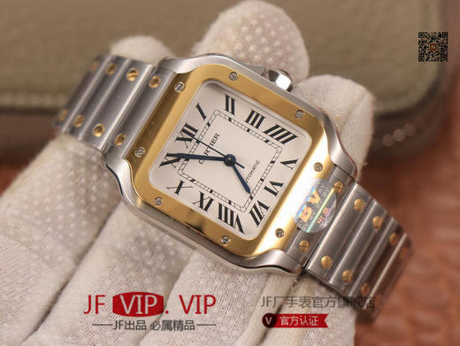 BV男装大号-卡地亚新款山度士 表壳：316材质表盘：渐变蓝色表针，尺寸：39.8X47.5X9.08毫米表冠：蓝宝石机芯：MIYOTA-9015 商品图2