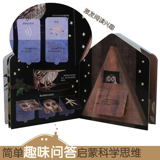 这是我的家科普翻翻书：小鸟的家 原价88 商品图3