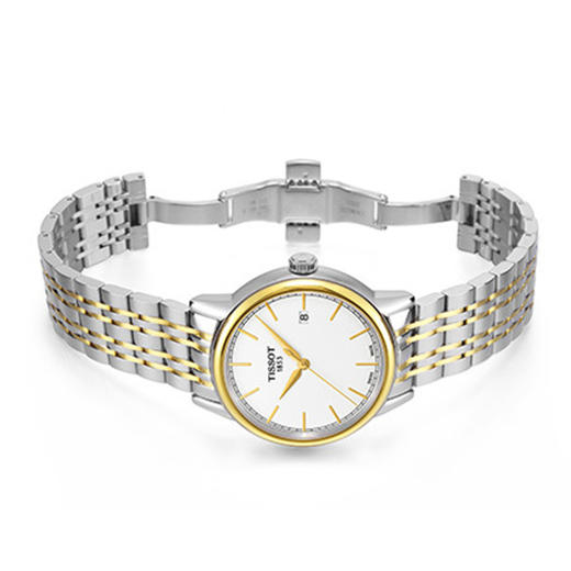天梭Tissot卡森系列T085.407.22.011.00钢带80机芯机械男表 商品图1