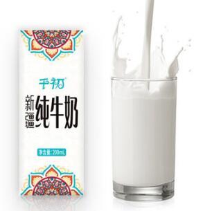 （永久作废）千初  新疆无添加纯牛奶（200ml*12盒） 商品图0