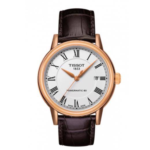 天梭Tissot卡森系列T085.407.36.013.00皮带80机芯机械男表 商品图0