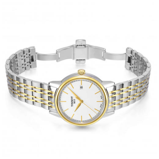 天梭Tissot卡森系列T085.410.22.011.00钢带石英男表 商品图1