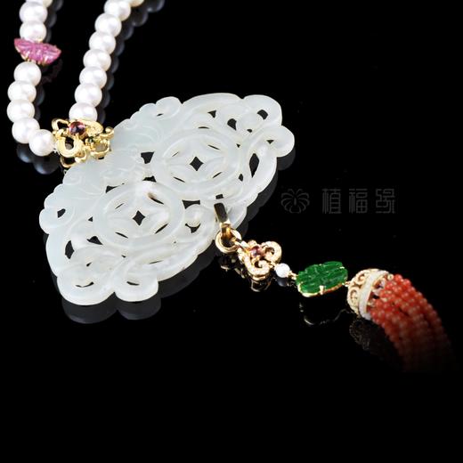 【财源广进】白玉福到眼前珍珠链-GY1906073 商品图4