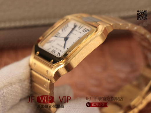 BV男装大号-卡地亚新款山度士 表壳：316材质表盘：渐变蓝色表针，尺寸：39.8X47.5X9.08毫米表冠：蓝宝石机芯：MIYOTA-9015 商品图5