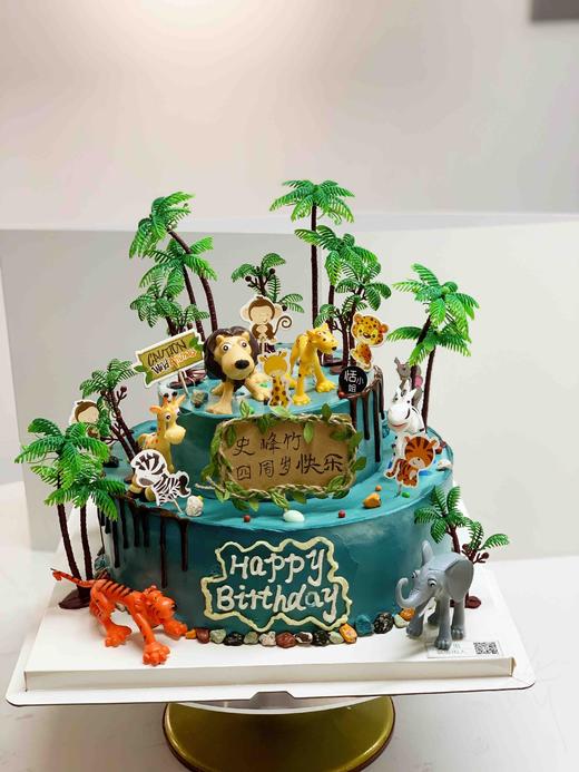 动物世界主题蛋糕 商品图4