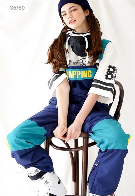 NAPPING 成人男女款潮牌滑雪裤  P-11988 商品图0