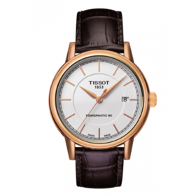 天梭Tissot卡森系列T085.407.36.011.00皮带80机芯机械男表