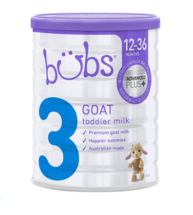 直邮 Bubs 羊奶粉三段800g*3