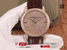 EA江诗丹顿传承系列奢华满天星男士腕表，型号：81579/000G-9274，共镶嵌660施华洛水晶美钻，机芯搭载进口9015改江诗丹顿1326新型自动上链机芯