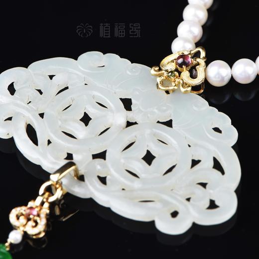 【财源广进】白玉福到眼前珍珠链-GY1906073 商品图2