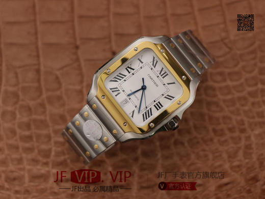 BV男装大号-卡地亚新款山度士 表壳：316材质表盘：渐变蓝色表针，尺寸：39.8X47.5X9.08毫米表冠：蓝宝石机芯：MIYOTA-9015 商品图10