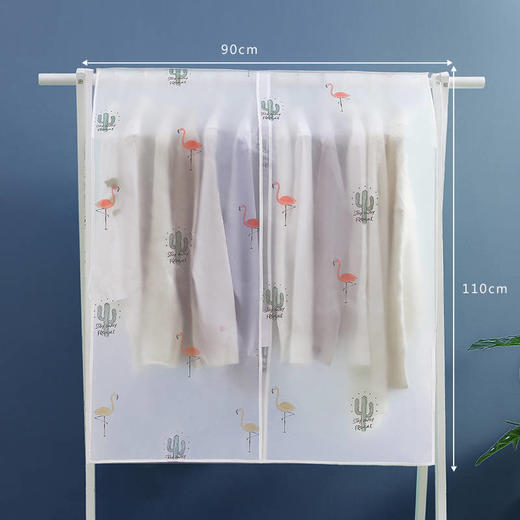 衣服防尘罩大衣防尘罩家用遮衣布透明衣服防尘套挂衣袋衣物防尘 商品图1