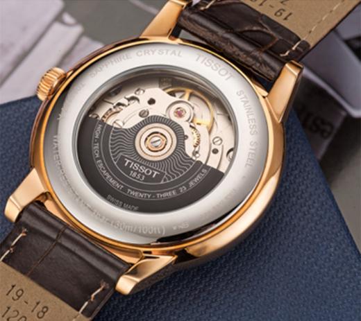 天梭Tissot卡森系列T085.407.36.013.00皮带80机芯机械男表 商品图2