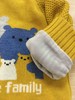 棉果果秋冬季男童纯棉线双层加绒加厚保暖里子对开外套毛衣M412161519656 商品缩略图4
