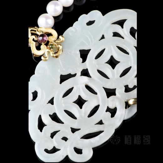 【财源广进】白玉福到眼前珍珠链-GY1906073 商品图6