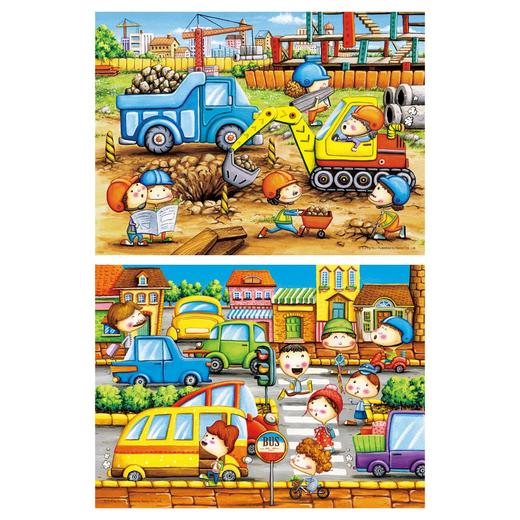 小小工程师+交通小尖兵/48片×2 商品图0