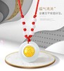 四福珠宝 金镶天然和田玉吊坠足金金箔平安扣吊坠挂坠JPY带授权招加盟代理 商品缩略图2