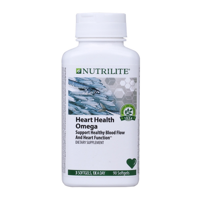 【美版】NUTRILITE 安利纽崔莱 护心鱼油 深海鱼油软胶囊 90粒/瓶JPY带授权招加盟代理