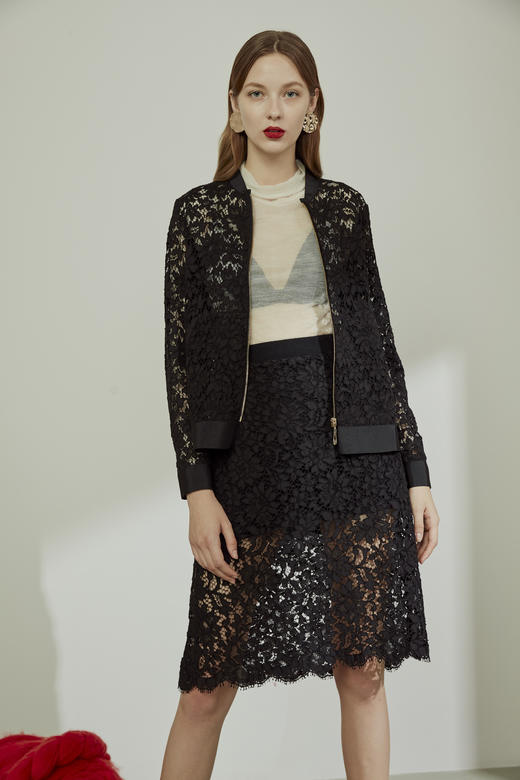  春夏 蕾丝镂空半身裙 SJF91W314N 商品图1