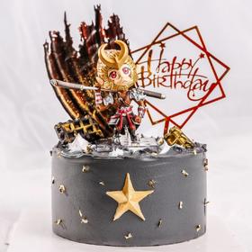 王者荣耀主题生日蛋糕----可定制不同英雄
