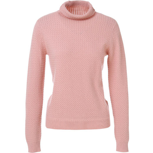 乔万尼毛衣女冬季修身打底衫长袖羊毛上衣高领针织衫EN4M809 商品图4