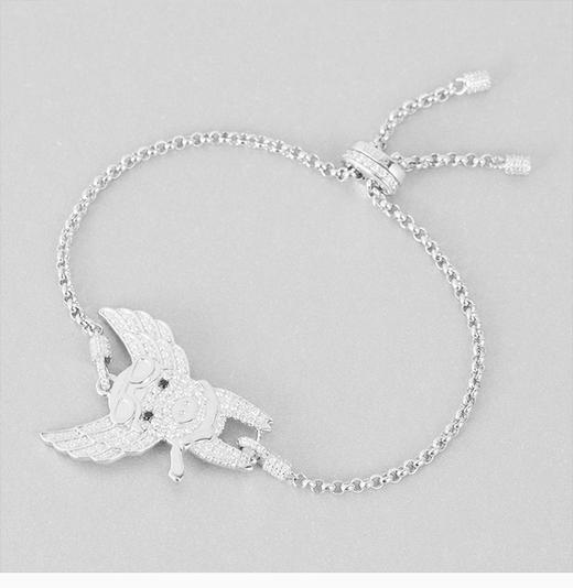 APM MONACO 纯银L'AVIATEUR小飞猪 均码手链 AB3749XBZJPY带授权招加盟代理 商品图4