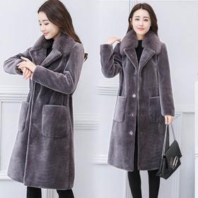 NYL-265166冬季新款海宁大码羊毛皮草外套 XCX