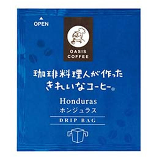 日本进口oasis coffee/绿洲咖啡滤挂滴漏挂耳式咖啡 /Honduras 10包/件（8g/包，洪都拉斯）JPY带授权招加盟代理 商品图3