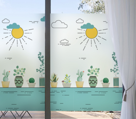 可喷绘 玻璃磨砂贴膜 玻璃贴