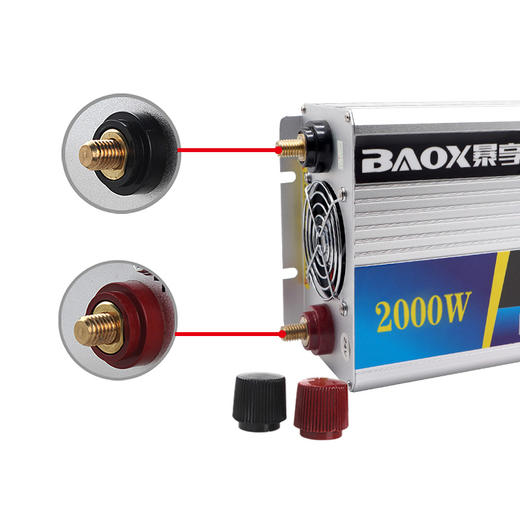 暴享 逆变器 纯正弦波 2000W(24V) 商品图4