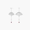 北京仓｜Polar Jewelry-Fan-吉扇 银色 耳环［丹麦设计师］ 商品缩略图1