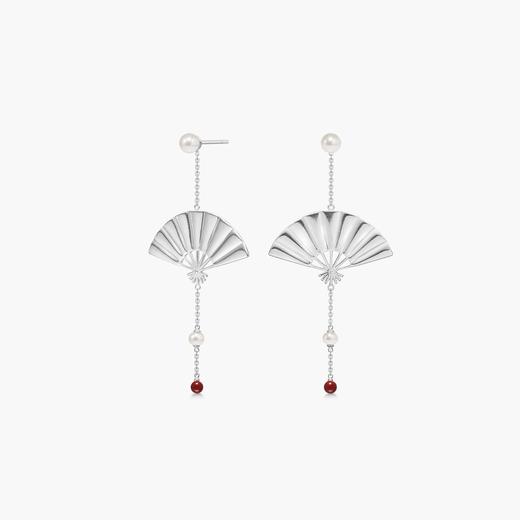 北京仓｜Polar Jewelry-Fan-吉扇 银色 耳环［丹麦设计师］ 商品图1