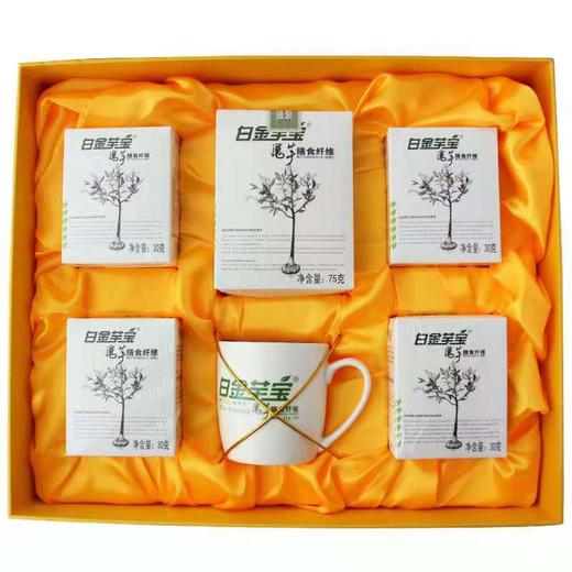 云南富源魔芋粉代餐粉魔芋胶膳食纤维饱腹食品白金芋宝膳食纤维礼盒（红） 商品图1